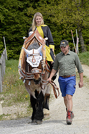Einen Tag vorher durften sich Victoria und Jackl schon einmal kennenlernen (©Foto: Ingrid Grossmann)